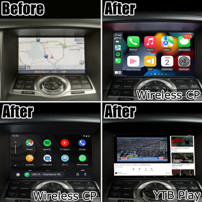Nissan Maxima A35 Android 13 carplay Android авто мультимедийный видеоинтерфейс