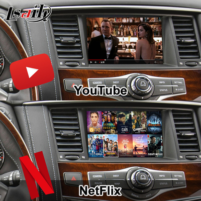 8G Android Infotainment Module для Infiniti QX80 QX56 Nissan Patrol 20100-2021 Беспроводной интерфейс CarPlay, YouTube
