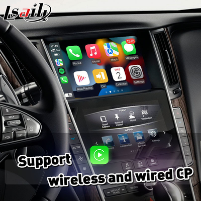 Беспроводной интерфейс интеграции Android Auto Carplay для Infiniti Q50 2013-2015 годов