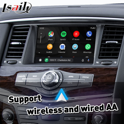 Интерфейс Carplay Android Auto Multimedia для 2020-2023 годов Nissan Patrol Y62