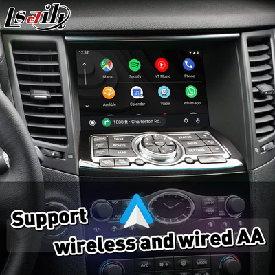Lsailt Wireless Android Auto Mirrorlink Carplay Interface для Infiniti QX70 2013-2017 годов