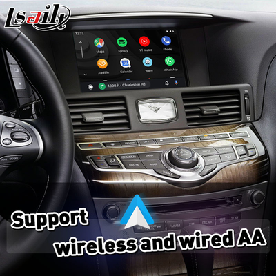Lsailt Wireless Carplay Android Auto Interface для 2013-2019 годов Infiniti Q70