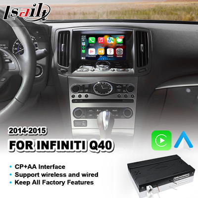 Lsailt OEM Интеграция Android Авто видео интерфейс Carplay для Infiniti Q40 2014-2015