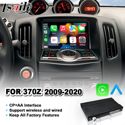 Беспроводный Carplay Android Авто Mirrorlink Интерфейс Для 2009-2020 Nissan 370Z GT Nismo