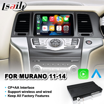 Беспроводный Carplay OEM интеграция Android Авто видео интерфейс для Nissan Murano Z51 2011-2014