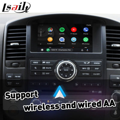 Беспроводная интеграция Android Auto и Carplay для Nissan Pathfinder R51 2008-2013