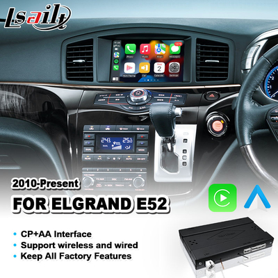 Видеоинтерфейс Android Auto Wireless Carplay для Nissan Elgrand E52 2010-2022 IT08 08IT