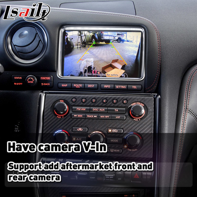 Lsailt Android Auto CP AA OEM Интеграционный видео интерфейс Carplay для Nissan GTR GT-R R35 2011-2016
