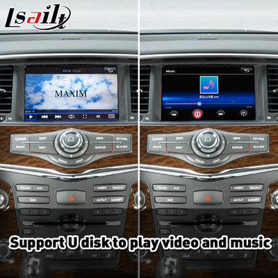 Беспроводный автоинтерфейс Carplay Android для Nissan Patrol Y62 2011-2017 годов