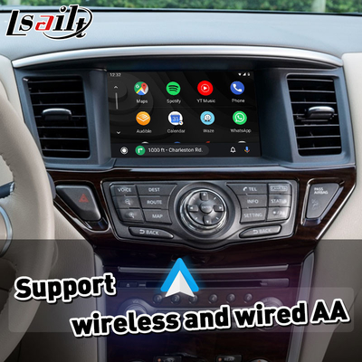 Lsailt Android Auto Wireless Carplay Interface для 2012-2017 годов Nissan Pathfinder R52