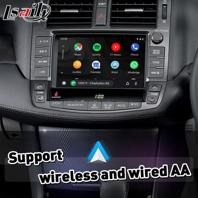 Lsailt Wireless Android Auto CP AA Видео Карплей интерфейс для Toyota Crown S200 GWS204 2008-2012