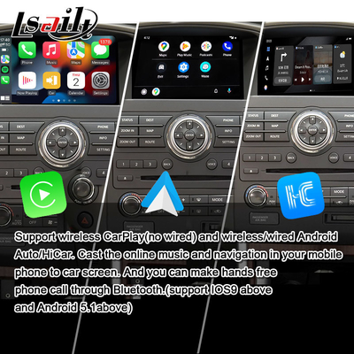 Lsailt OEM Интеграция Android Мультимедийный видеоинтерфейс для Pathfinder R51 Nissan Navara D40 CarPlay&Android Auto Retrofit