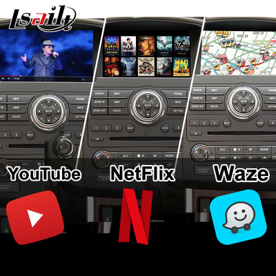 Lsailt OEM Интеграция Android Мультимедийный видеоинтерфейс для Pathfinder R51 Nissan Navara D40 CarPlay&Android Auto Retrofit