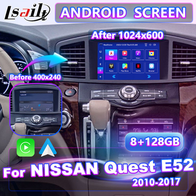 Lsailt 8 дюймовый Android мультимедийный интерфейс Carplay для 2011-2017 Nissan Quest E52