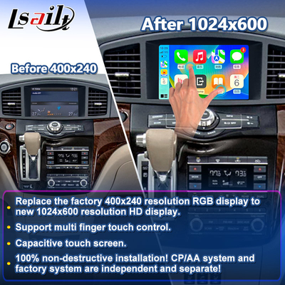 Lsailt 8 дюймовый Android мультимедийный интерфейс Carplay для 2011-2017 Nissan Quest E52