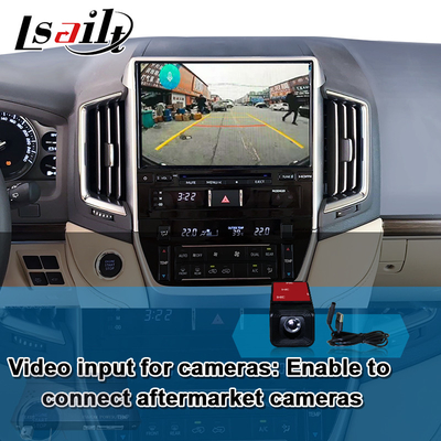 Беспроводной интерфейс CarPlay для Toyota Land Cruiser 200 GX-R,VX-R 2018-2021 Главный блок Fujitsu с Android Auto, Linux System