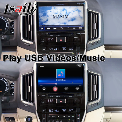 Беспроводной интерфейс CarPlay для Toyota Land Cruiser 200 GX-R,VX-R 2018-2021 Главный блок Fujitsu с Android Auto, Linux System