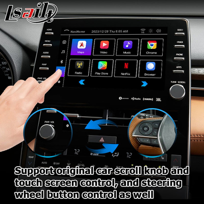 Интерфейс автоматического carplay видео- интерфейса андроида 8 дюймов видео- для avalon Тойота касается настоящему моменту 3 2018