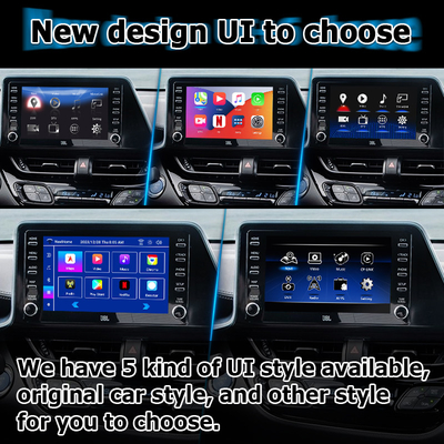 Toyota C-HR CHR Android 13 мультимедийный интерфейс с беспроводным Android авто carplay