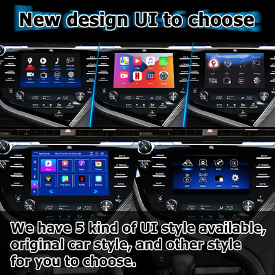 USB Toyota Camry Bluetooth Wifi интерфейса андроида Carplay сенсорного экрана автоматический видео-