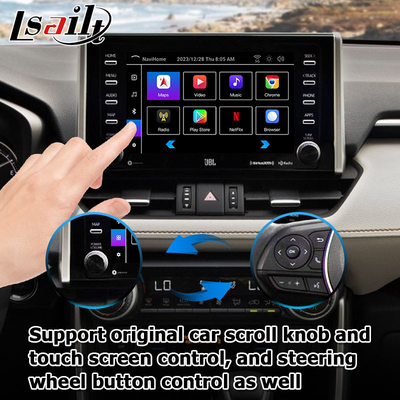 8+128GB Android 13 Carplay андроидный интерфейс для Toyoat RAV4 2019 To Present Touch N Go 3