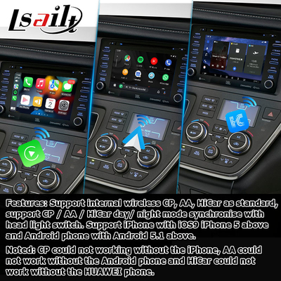 Android 13 Carplay андроид видео интерфейс авто коробка для Toyota Sienna