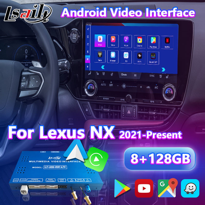 Lsailt Android Carplay Мультимедийная система Видеоинтерфейс для 2021 года-Нынешнего Lexus NX NX200 NX250 NX350 NX350h NX400h NX450h
