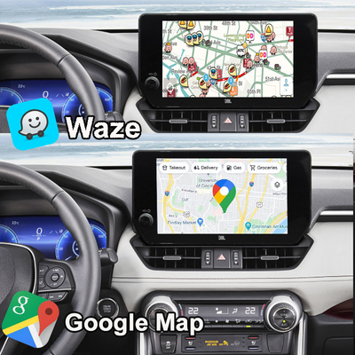 Android 13 Android Инфоразвлекательный интерфейс для Toyota RAV-4 2023-Crown, Alphard, Harrier OEM Обновление экрана с мультимедийной системой Android, YouTube