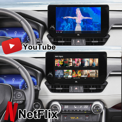 Android 13 Android Инфоразвлекательный интерфейс для Toyota RAV-4 2023-Crown, Alphard, Harrier OEM Обновление экрана с мультимедийной системой Android, YouTube