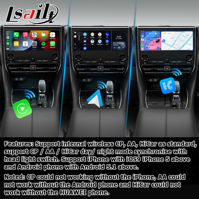 Toyota Alphard AH40 Android мультимедийный интерфейс 8+128GB Carplay Поддержка Android Auto