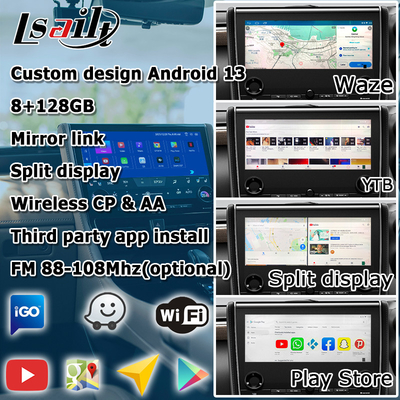 Toyota Alphard AH40 Android мультимедийный интерфейс 8+128GB Carplay Поддержка Android Auto