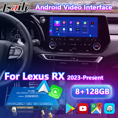 Lsailt Android Carplay Мультимедийный видеоинтерфейс для 2023 года - Lexus RX RX350 RX350h RX450h RX500h AL30