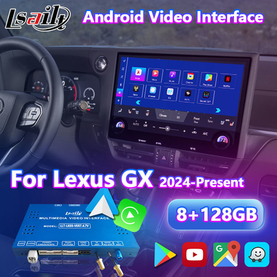 Lsailt Android Carplay мультимедийный видеоинтерфейс для 2024-современного Lexus GX GX550