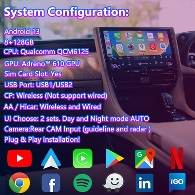 Lsailt Android Carplay Мультимедийный видеоинтерфейс для 2023-го года