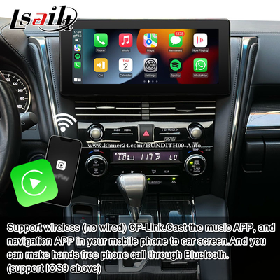 Android 13 Lexus Video Interface OEM Обновление экрана для LM350 LM500H NX RX ES Retrofit Kits Включает YouTube, NetFlix, беспроводной CarPlay