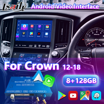 Lsailt Android Мультимедийный видеоинтерфейс для 2012-2018 Toyota Crown S210 AWS210 GRS210 GWS214 Majesta Athlete