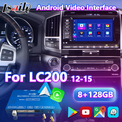 Lsailt Android Мультимедийный видеоинтерфейс для Toyota Land Cruiser LC200 V8 LC 200 2012-2015