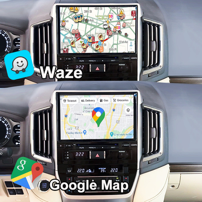 Мультимедийный интерфейс Android для Land Cruiser GX_R 2018-2021 LC200 беспроводной Apple CarPlay&Android Auto Retrofit обновление