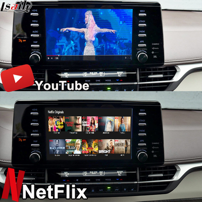 Интеграция OEM и модернизация Android интерфейс для Toyota Sienna 2018-2021 Camry, RAV-4 Встроенная мультимедийная поддержка YouTube, NetFlix, 360-градусная камера