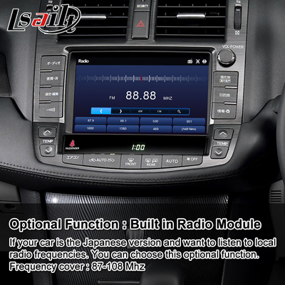 Lsailt Android Мультимедийный видеоинтерфейс для 2008-2012 Toyota Crown S200 GWS204 GRS204 URS204 UZS207 Атлет Маджеста