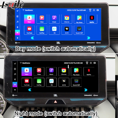 Lsailt OEM Android Модуль обновления для Harrier Venza Toyota 2022-12.3 дюймов Android Мультимедийный интерфейс с YouTube, NetFlix