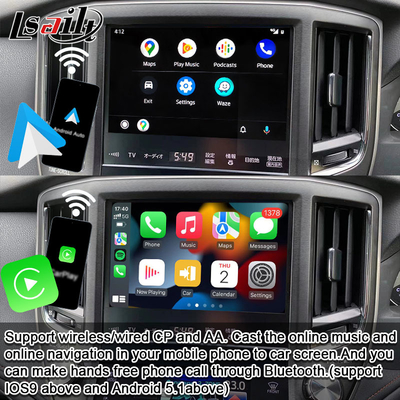 Беспроводной интерфейс Apple CarPlay Lsailt для Crown S210 2013-2016 AWS210 GRS210 GWS214 GWS215 Majesta Athlete Royal Saloon Поддержка камеры заднего вида, Android Auto