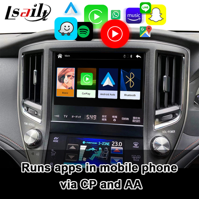 Беспроводной интерфейс Apple CarPlay Lsailt для Crown S210 2013-2016 AWS210 GRS210 GWS214 GWS215 Majesta Athlete Royal Saloon Поддержка камеры заднего вида, Android Auto
