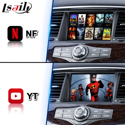 Мультимедийный видеоинтерфейс Android Lsailt для Nissan Patrol Y62 версии для Австралии 2020-настоящее время