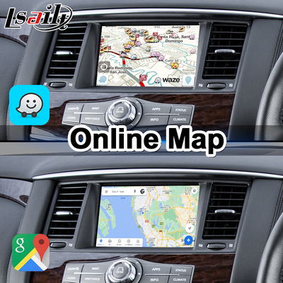 Мультимедийный видеоинтерфейс Android Lsailt для Nissan Patrol Y62 версии для Австралии 2020-настоящее время