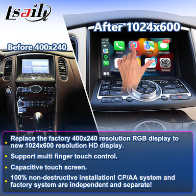 Lsailt Android Auto Carplay Screen для 2007-2017 Infiniti EX25 EX35 EX37 EX30d EX QX50