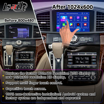 Lsailt 8 дюймовый HD Android мультимедийный экран для 2011-2017 Nissan Quest E52