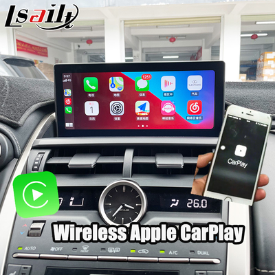 Экран Lexus Android с беспроводным CarPlay и Android Auto 10,25 дюйма, сенсорный экран | SIM-карта и IPS-дисплей с камерами 360 градусов