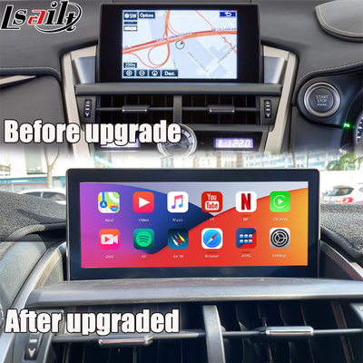 Lexus Android Экран для Lexus NX200T NX300H 2015-2017 10,25 дюйма IPS HD Дисплей Android 13 Беспроводной CarPlay, Android Auto