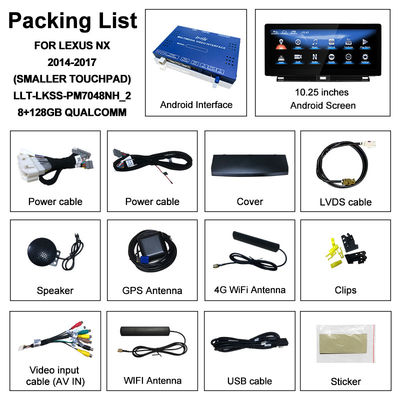 10.25-дюймовый Android-экран для Lexus